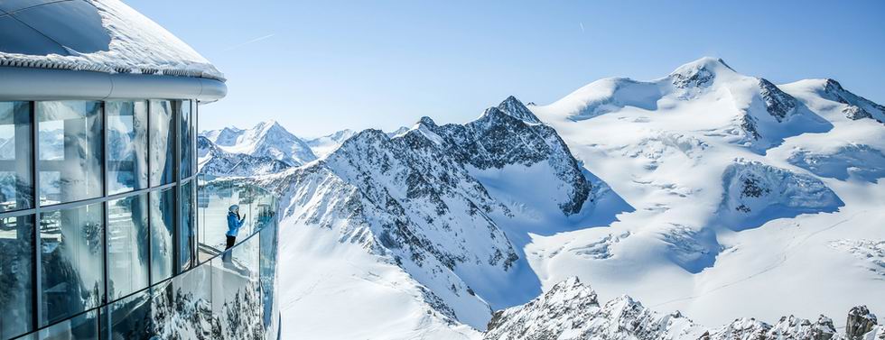 Cafe 3440 Pitztal gleccser
